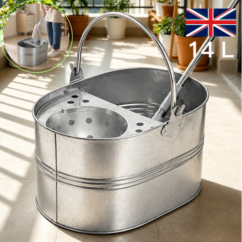 14l large metal mop - 14l,