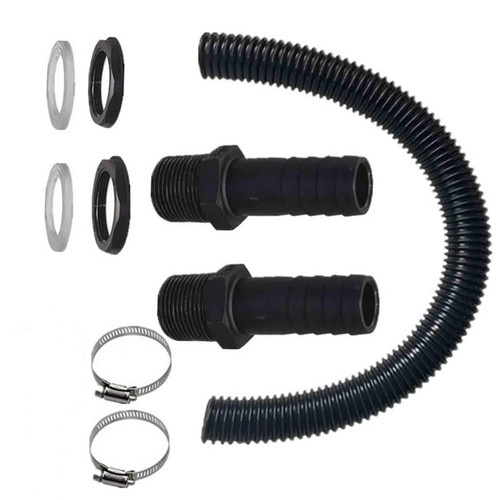Water butt connector - water, kit