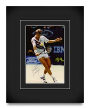Stefan Edberg Signed 10x8