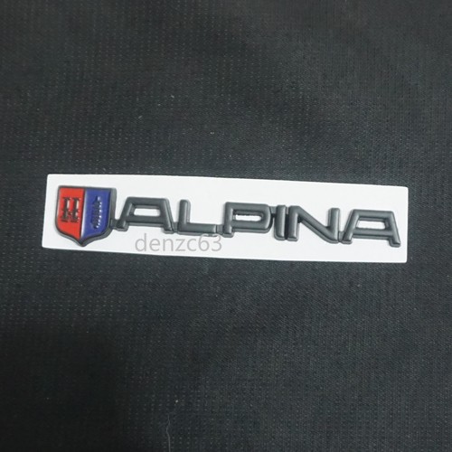 Black matte alpina - alpina, metal