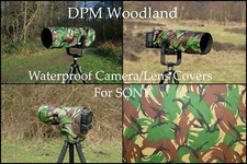 For SONY Range Waterproof DPM Woodland Camera Lens Rain Covers