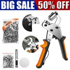 Eyelet press set - set, hand