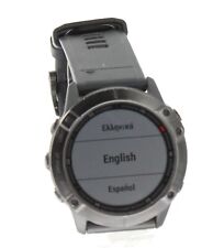Garmin Fenix 6X Pro Solar Titanium 51mm Black  *Very Good Refurbished*