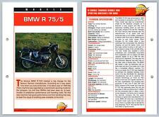BMW R 75/5 - Models - Mega Bikes Hachette Card