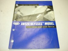 HARLEY-DAVIDSON Motorcycles 2006 XB12X Ulysses Models Parts Catalog 99575-06Y