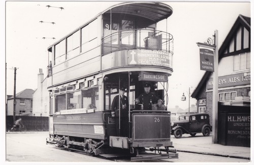 Vintage london transport tram - vintage,