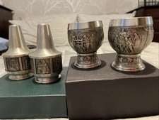 Konge tinn pewter s - , h.