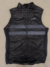 Rapha Brevet Insulated Gilet/vest. Black/blue. Size Medium. Excellent.