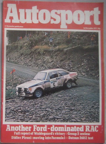 Autosport magazine december - magazine,