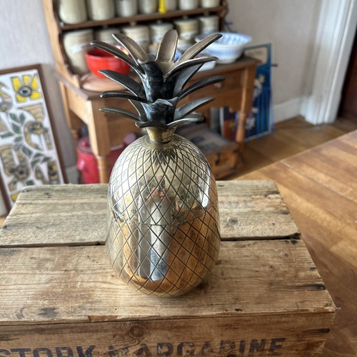 Vintage large solid - solid, brass