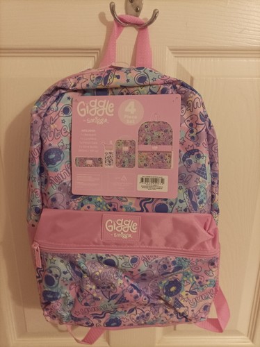 Smiggle four piece backpack - four,