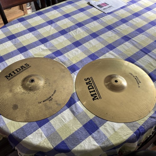 Hat cymbals medium - hi, 14”