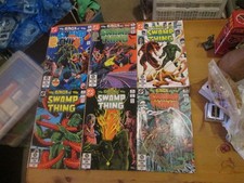 6 X THE SAGA OF SWAMP THING