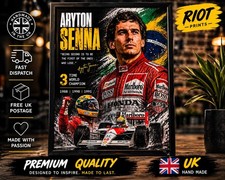 Ayrton senna print mclaren - senna,