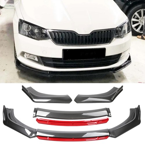 Carbon look front - front, lip