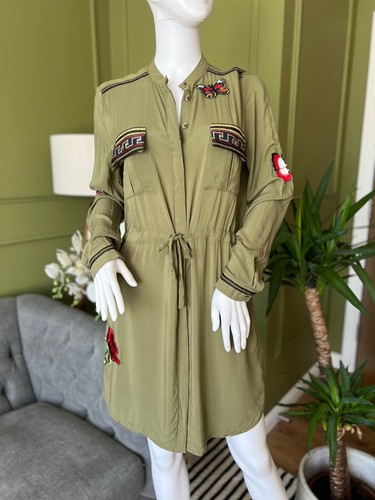 Desigual dress khaki - dress,