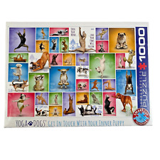 Yoga Dogs 1000 Piece Jigsaw