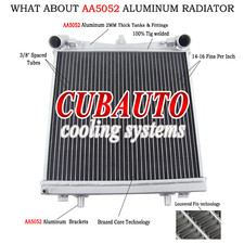 2 Rows Left Side Radiator For PORSCHE 911/996/BOXSTER/986 97-2007 2006