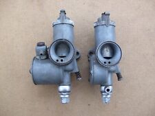 Amal Monobloc 389/87-389/88 Pair Of Carburettors Matchless G15P/ Norton Atlas