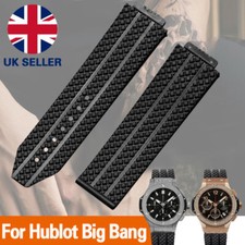 HOT 24mm Silicone Watch Band Straps Wristband-Replacement for Hublot Big Bang
