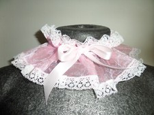 ADULT BABY SISSY PINK ORGANZA
