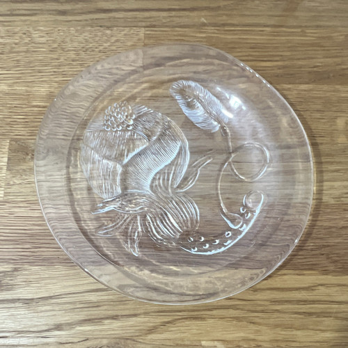 Glass plates designed - glass, plates,