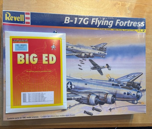 Revell scale 17g flying - b-17g,