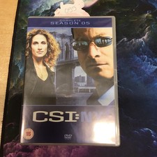 CSI New York: Complete Season 5 DVD (2010) Gary Sinise cert 15 6 discs
