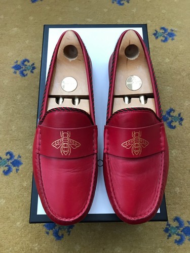 Gucci loafers leather shoes - gucci,