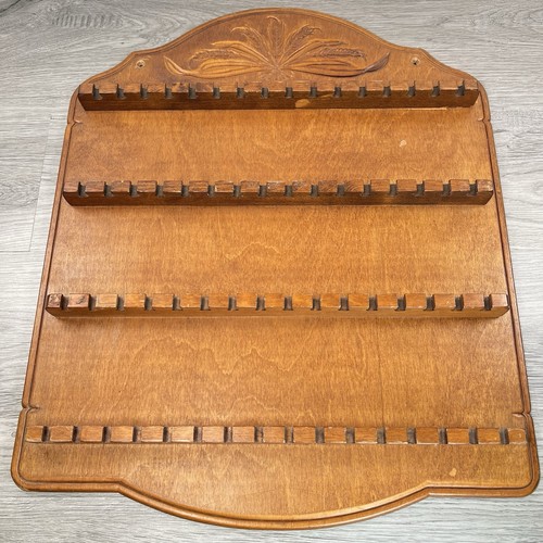 Wood souvenir spoon - rack, wall