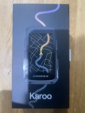 Hammerhead Karoo 3 GPS Cycling Computer – Boxed, All Accessories new
