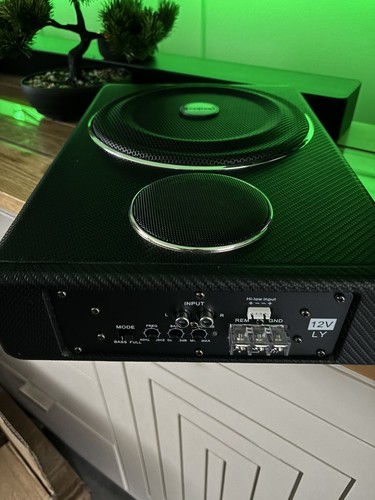 Car subwoofer amp 8in compact - subwoofer,