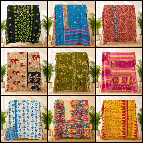 Vintage kantha quilt - vintage,