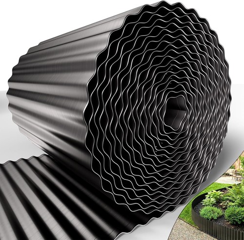 Flexible steel lawn edging - flexible,