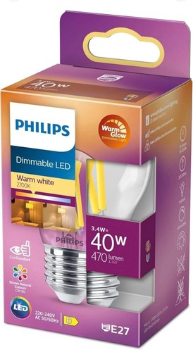 Philips led classic 40w - philips, light