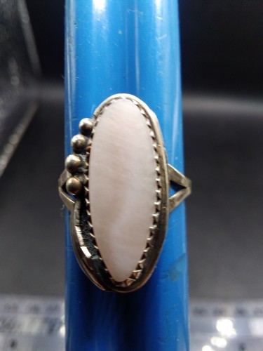 Sterling silver p navajo - silver, m.o.p
