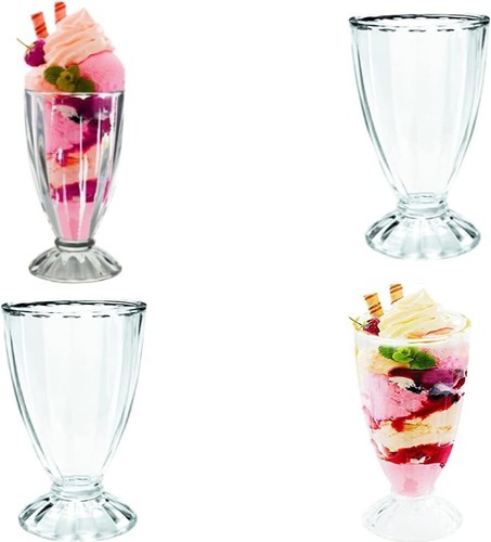 Milkshake glasses 360ml - x2,