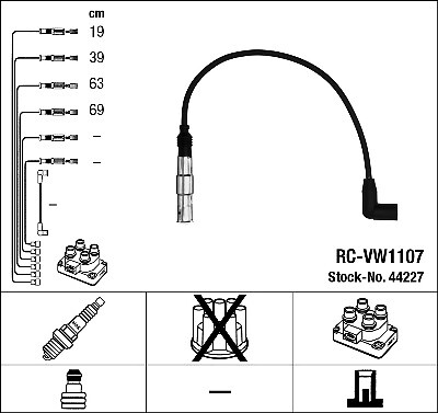 New ignition cable - cable, for