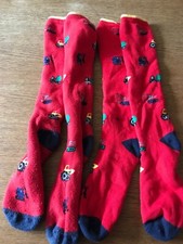 NEXT - Boys -- 2 Pairs of Welly Boot Thermal Socks Vehicle Tractor Socks  4-6.5