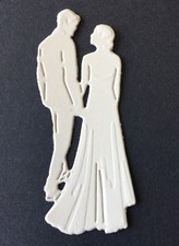 Bride & Groom Die Cuts - Assorted Sets: Wedding Invitations, Anniversary, Cards