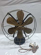 ANTIQUE Vintage GE 6 Blades  ELECTRIC ADJUSTABLE DESK FAN WORKING ORDER