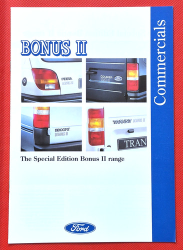 1992 ford bonus vans - 1992-93, ii