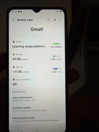 Samsung galaxy a12 - samsung, blue