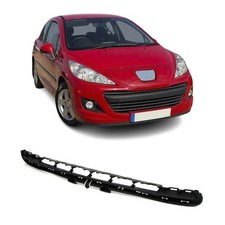 Fits Peugeot 207 2009-12 Front Bumper Grille Upper Section Black Standard Models