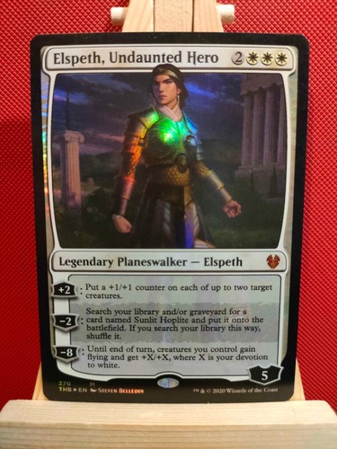 Elspeth undaunted hero foil - elspeth,,