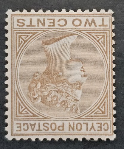 Ceylon 1872 scarce inverted - scarce,