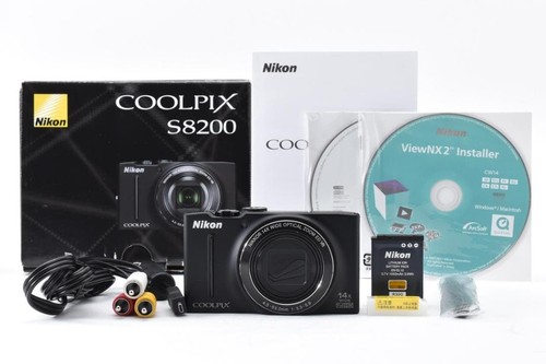 Nikon coolpix s8200 with box - nikon,
