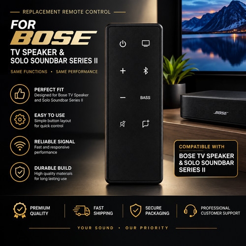 New replacement remote control - new,
