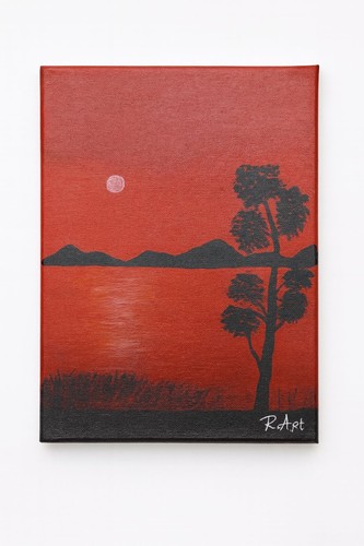 Red enough silent - red, to