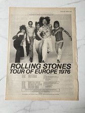 ROLLING STONES TOUR OF EUROPE